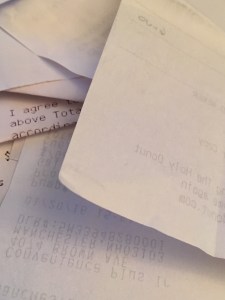 Forgiveness Receipt